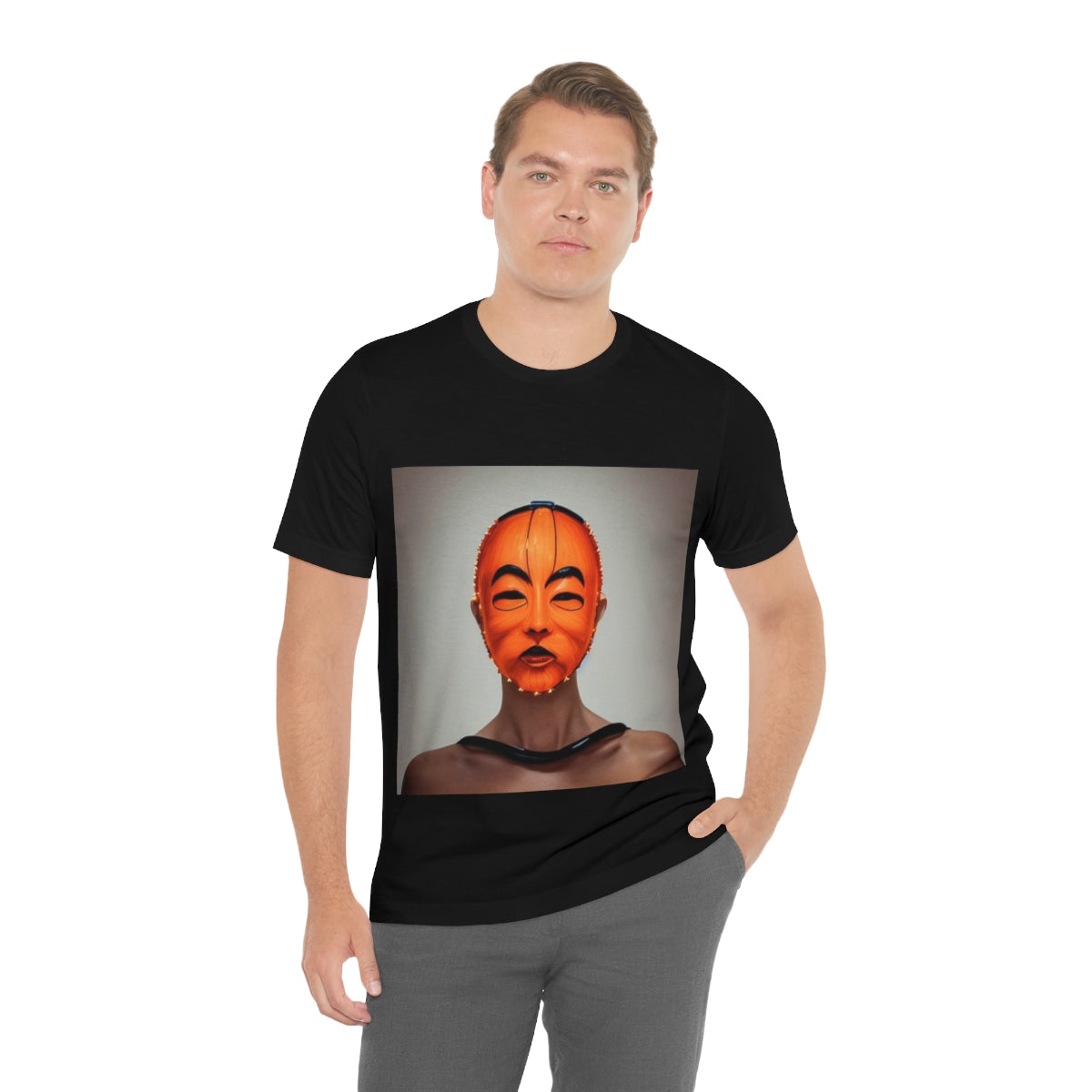 Heart squeezed until it suffocates_Mask Our Emotions T-Shirt Collection - DSIV